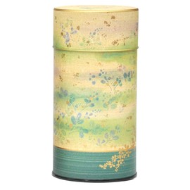 Kyoto Oboro Green Tea Canister, 7.1 oz (200 g), Storage Container, Canister, Airtight, Inner Lid, Shizuoka Kayamaen