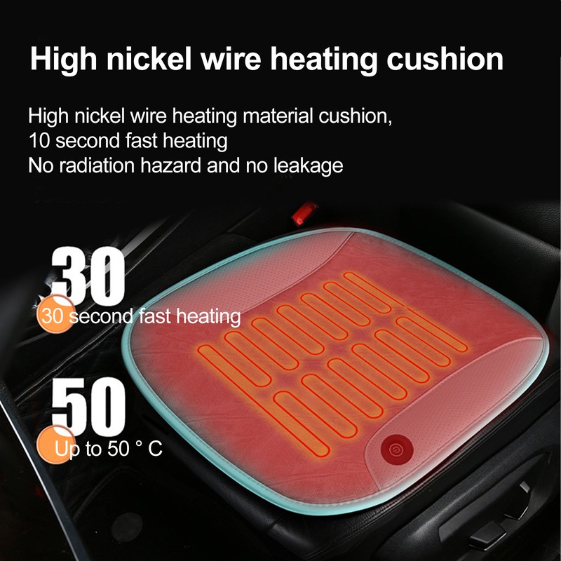 Heated Cushion 45 x 46cm High Nickel Wire Fiber Heating