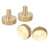 QUARKZMAN M4 x 6 mm Knurled Thumb Screws, 4 Pieces