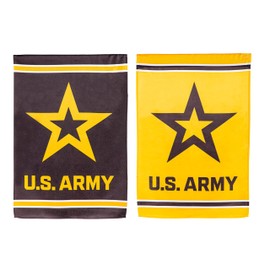 U.S. Army Patriotic Garden Flag, Welcome Garden Flags 12x18 Double Sided for Outside Yard Porch, Small House Flags For Military