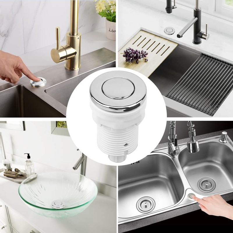 Air Pressure Bath Switch Tub Spa Massage Bath Garbage Waste