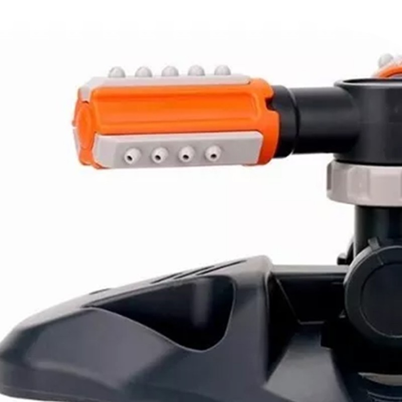 Lawn Sprinkler 3 Arm Nozzles 360° Auto Rotating Irrigation Water