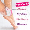 Spongeables Pedi Scrub Foot Buffer 20+ Washes, Lavender Tea Tree