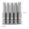 Zohino 5 PCS U-Type Screwdriver Bit U4 U5 U6 U7