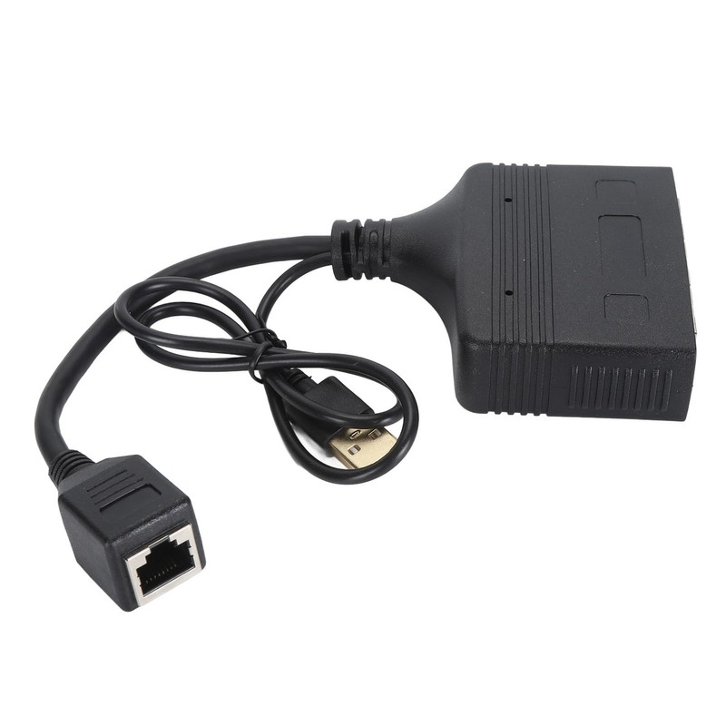 1 to 3 Ethernet Splitter High Speed 1000Mbps RJ45 Network