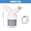 Washing Machine Drain Double Connection Y Adapter - Y Adapter