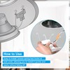 OIIKI 10Pcs Recessed Lighting Springs Clips Recessed Lighting, Torsion Spring
