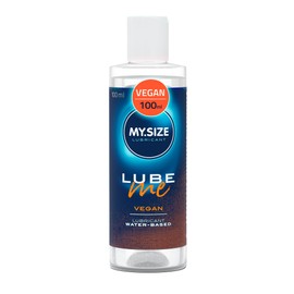 MY.SIZE Lube Me Premium Lubricant Vegan 100 ml I Lubricant Without Animal Ingredients I Water Based Lubricant Gel I Lubricant Gel Suitable for Toys & Latex Condoms I Water Based Lubrication