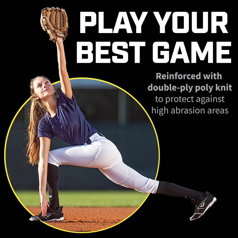 3N2 Women's Softball Pants NuFit Knickers - ¾ Inch Belt