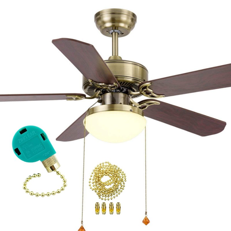 Ceiling Fan Pull Chain Switch 3 Speed 4 Wire Zing