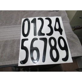 Mongoose Old school BMX number plate stickers nos fits GT Mongoose ,Haro