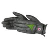 PFIFF Women's Riding Gloves, Womens, 741986, Black/green, XL