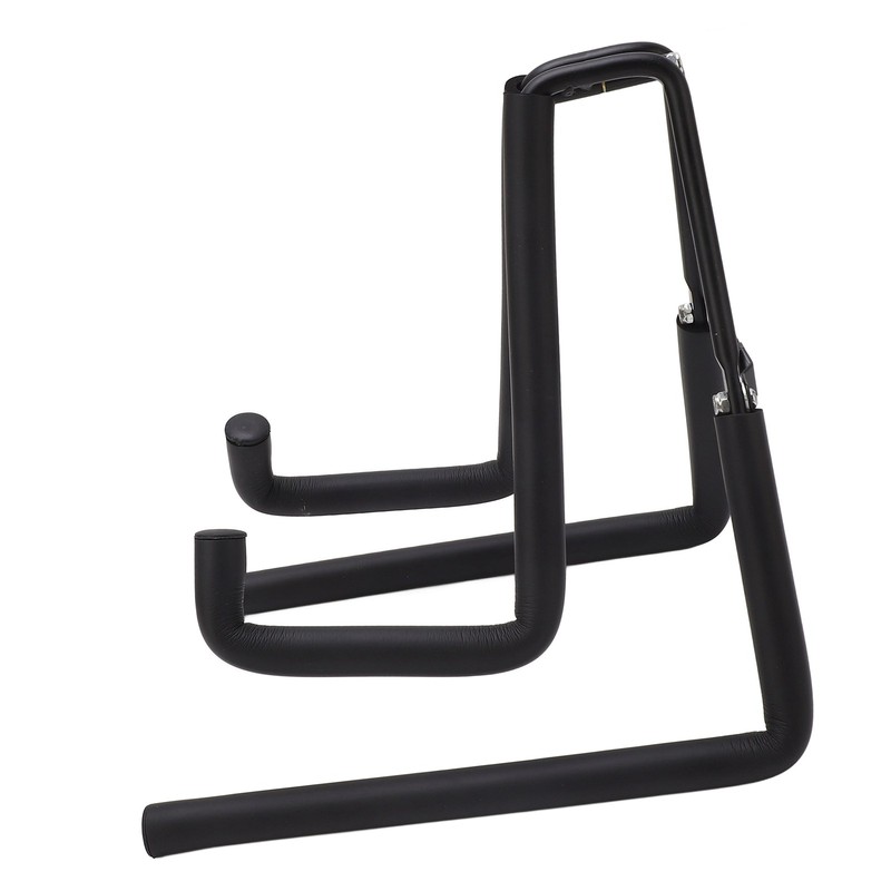 Ukulele Stand Stainless Steel Metal Support Sponge Pad Multifunctional Folding