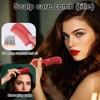 2 Pcs Dandruff Comb, New Switch Style Sweep Massage Dry