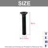 TERF® M12 X 50mm Hex Socket Countersunk Black Machine Screw