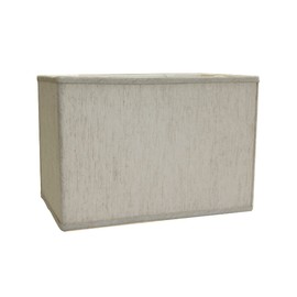 Rectangular Drum Lampshade (10x16) (10x16) x 11 Softback Textured Oatmeal