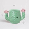 Apa la Papa, Funny Cactus Ceramic Planter, 5 x 3