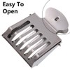 TopHomer 6Pcs Beekeeping Queen Bee Cage Get Clips, Stainless Steel