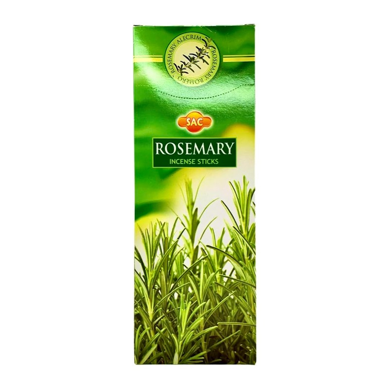 SAC Incense Sticks Rosemary - Set of 6 Packs Hexagonal