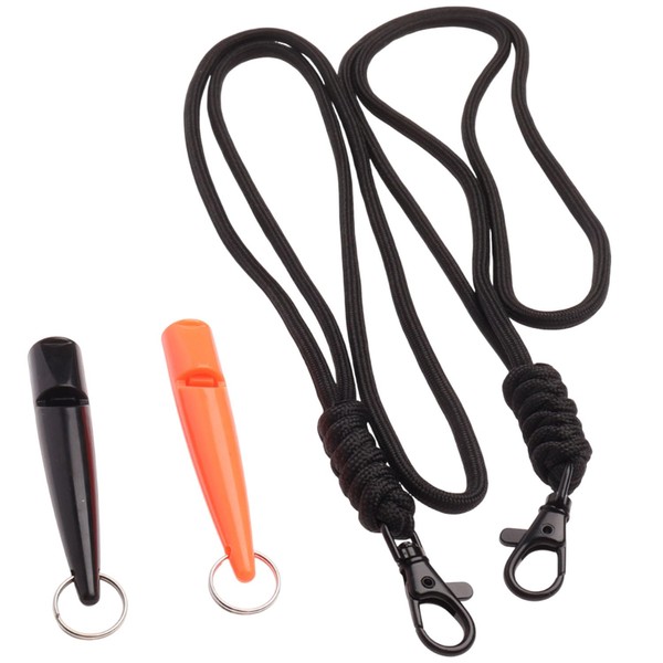 2pcs Orange Dog Whistle Dog Training, Dog Whistle to Stop