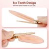 Leezmark 12 Pcs No Bend Creaseless Hair Clips for Women