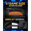 AUTOONE LED Side Marker Lights White Compatible With Dodge Charger