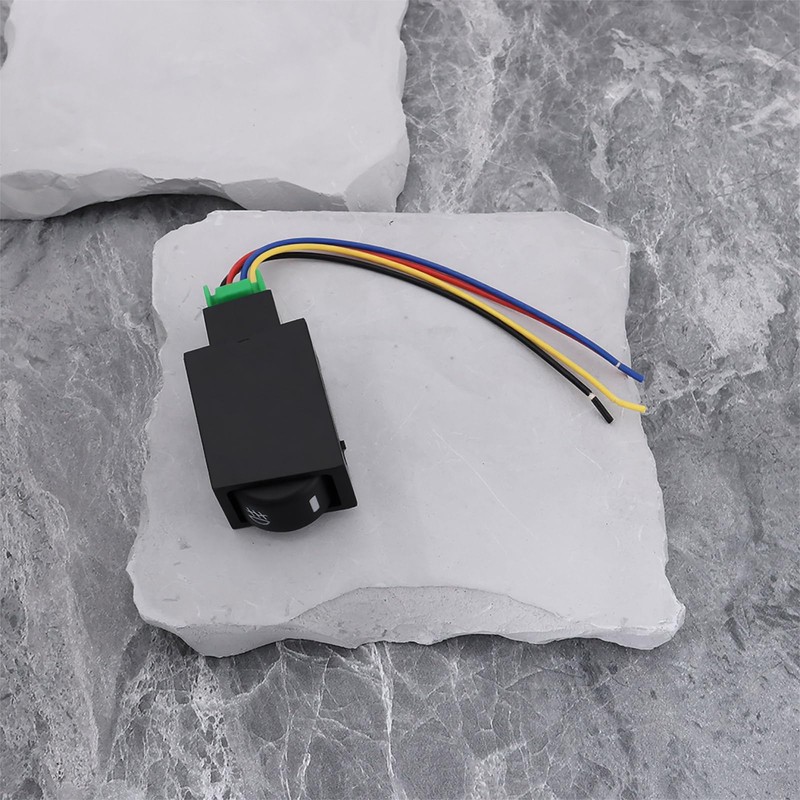 Micro Traders 4 Poles Car Fog Lights Push Button Switch