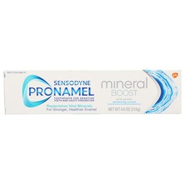 Sensodyne Pronamel Mineral Boost Whitening Action Enamel Toothpaste for Sensitive Teeth - 4 oz