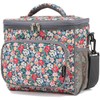 FlowFly Insulated Lunch Bag Adult Lunch Box Large Cooler Tote