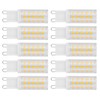 10PCS G9 Base LED Light Bulb 4W 54LED BiPin Bulb