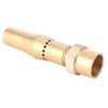 Female Thread Fountain Nozzle Brass Multihole Bubbling Sprinkler for Garden