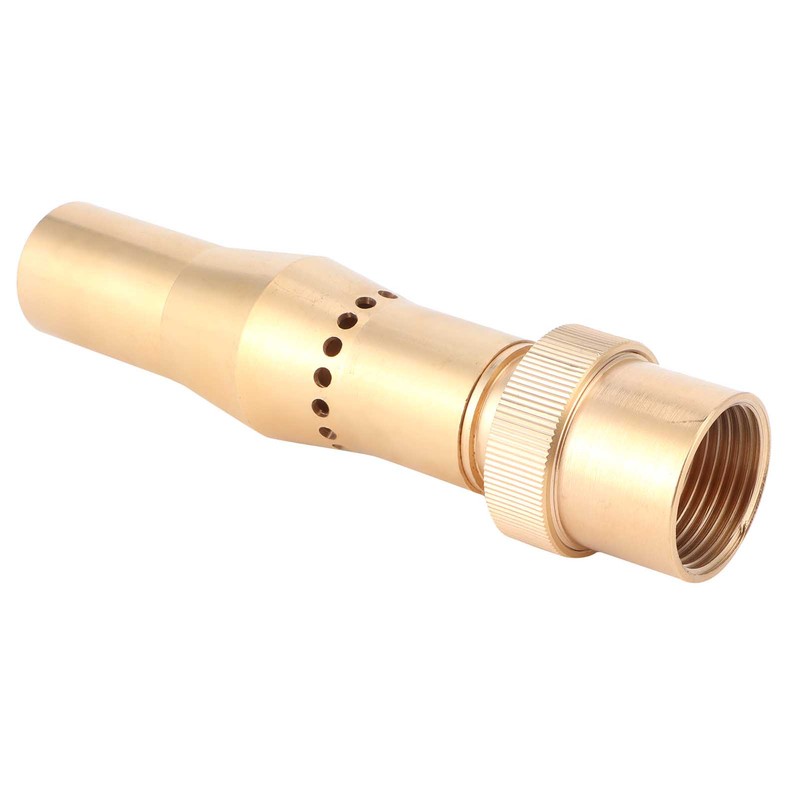 Female Thread Fountain Nozzle Brass Multihole Bubbling Sprinkler for Garden