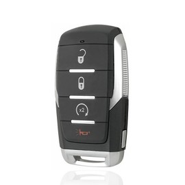 AULESSE Remote Smart Key Fob Fits for RAM 1500 Pickup 2019-2024, FCC ID:OHT-4882056,P/N:68442907 68291689, Car Keyless Entry Remote Control Replacement for RAM 1500 Pickup 433Mhz 3+1 Button