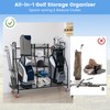 Costway Extra Large Golf Bag Storage Organizer Golf Clubs and