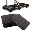 6PCS Non-Slip Treadmill Mat Pads, 4x4 Inch High Density Silicone