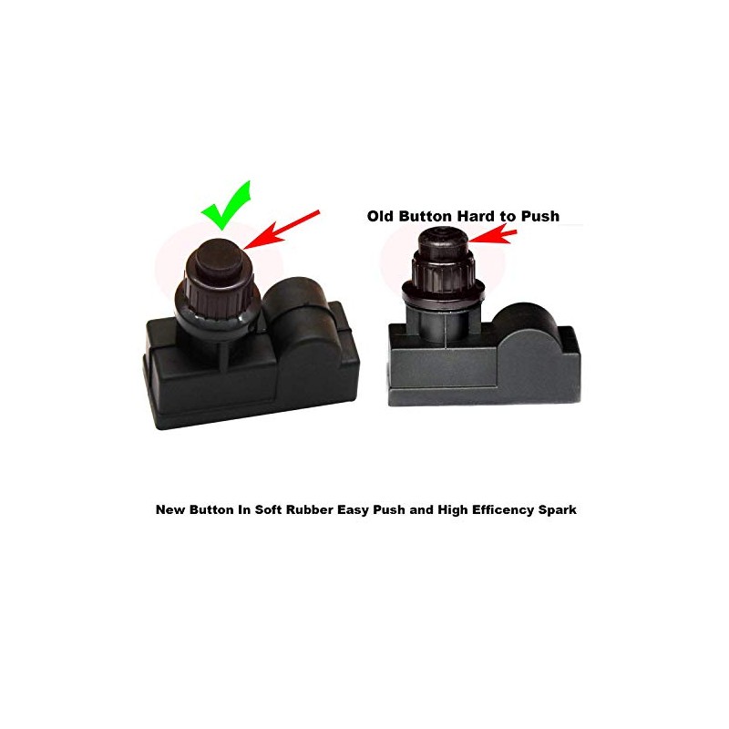 MENSI Upgrade AA Battery Operated Push Button Igniter Spark Generator