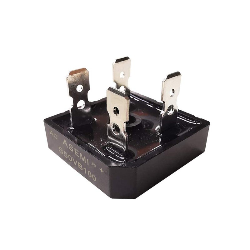 ASEMI S50VB60 (5-Pack) Through Hole Single Phase 50A 600V Bridge