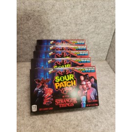 Sour Patch Kids New 5 Packs SOUR PATCH KIDS "Stranger Things" Limited Edition Candy 3.5 oz.