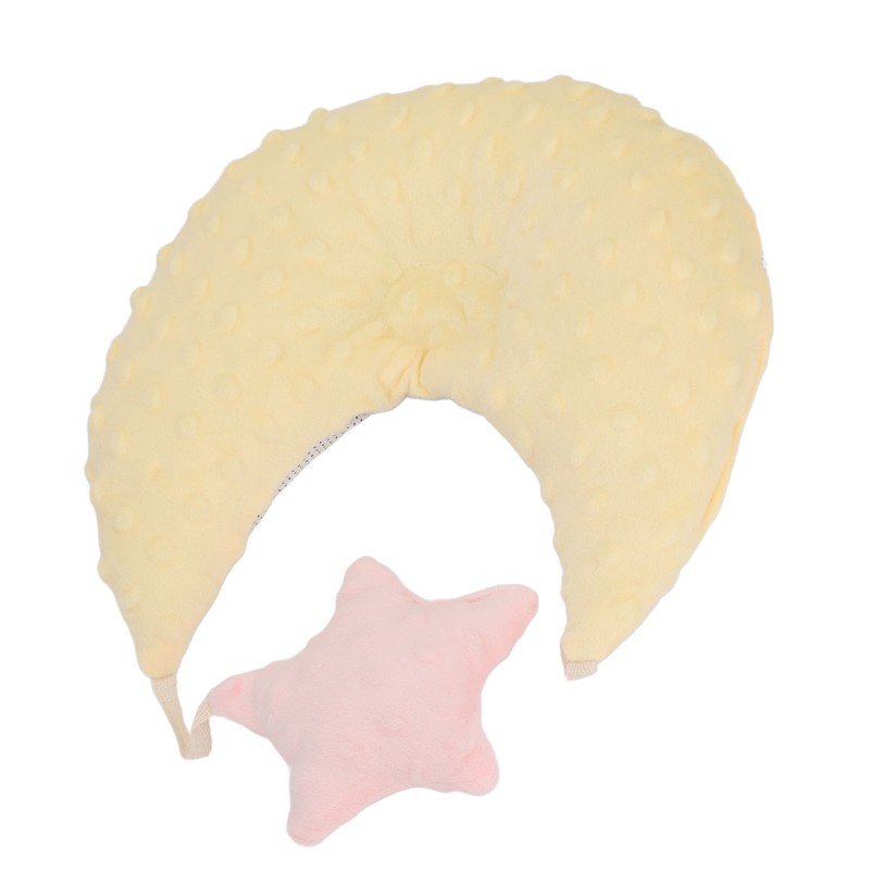 Baby Head Support Pillow Soft Lightweight Portable Infant Head Shaping