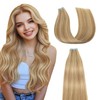AGMITY Tape in Hair Extensions 100% Real Human Hair Strawberry