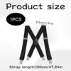 Suspenders Men, 1 Pcs Heavy Duty Suspenders for Men, 50mm
