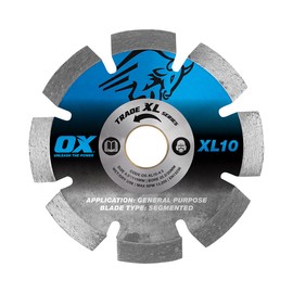 OX Trade XL-10 Segmented Diamond Blade - General Purpose - 115/22.23mm