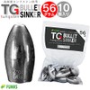 funks Tungsten Bullet Sinkers Set of 10 TG Sinkers 56g