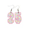 Birthday Candle Earrings Age 25