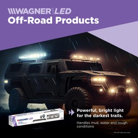 Wagner Lighting SR14BARLED Off Road Bar Light