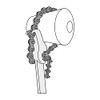 Truper LLC-801, Llave universal con cadena, 280 mm