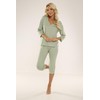 Selente Sweet Dreams Modern Pyjamas (Made in EU), Pistachio capri