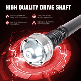 TadaMark Front Complete Drive Shaft Assembly Fit for Dodge Nitro V6 4.0L 2007-2011 4WD(Four Wheel Drive) Prop Shaft Replace for 938-308,938308 52853364AB, 52853364AC