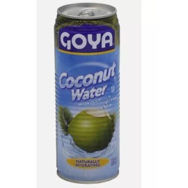 Goya 5x GOYA Coconut Water With Pulp 17.6 oz - 1 CAN - FREE SHIPPING - 5 PACK