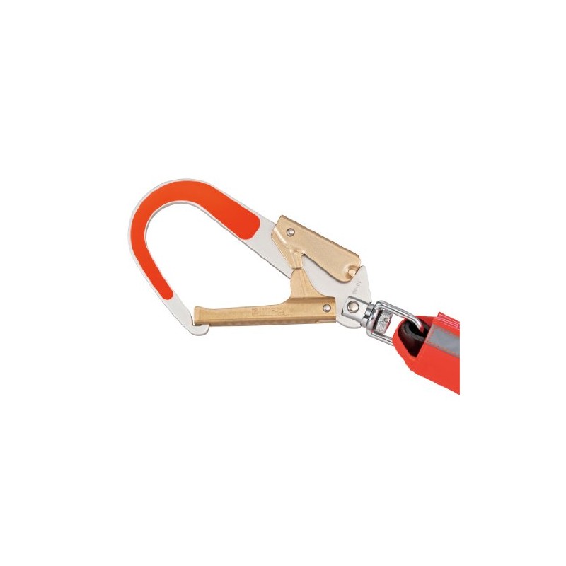 Tajima Safety Belt Hook Seal (Orange) Highly Visible Fluorescent Color
